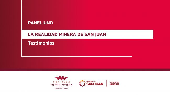 Panel 1: La realidad minera de San Juan